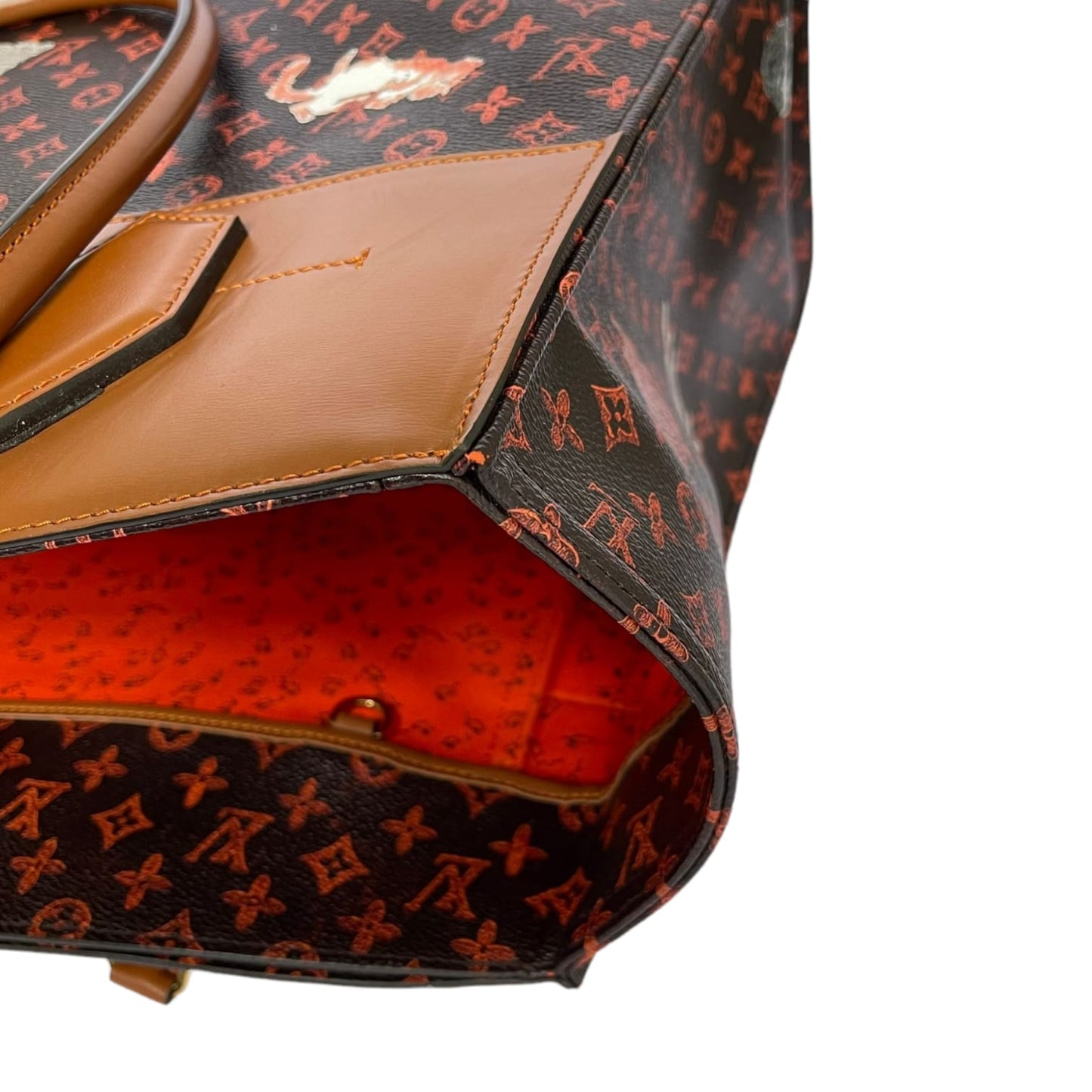 Louis-Vuitton XXL City Steamer Cabas Grace Coddington Catogram GHW
