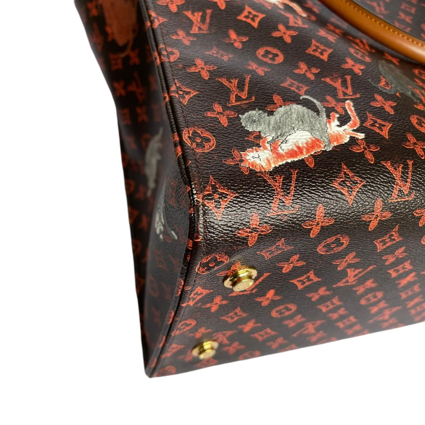 Louis-Vuitton XXL City Steamer Cabas Grace Coddington Catogram GHW