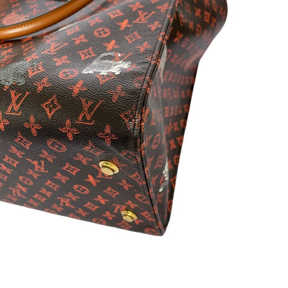Louis-Vuitton XXL City Steamer Cabas Grace Coddington Catogram GHW