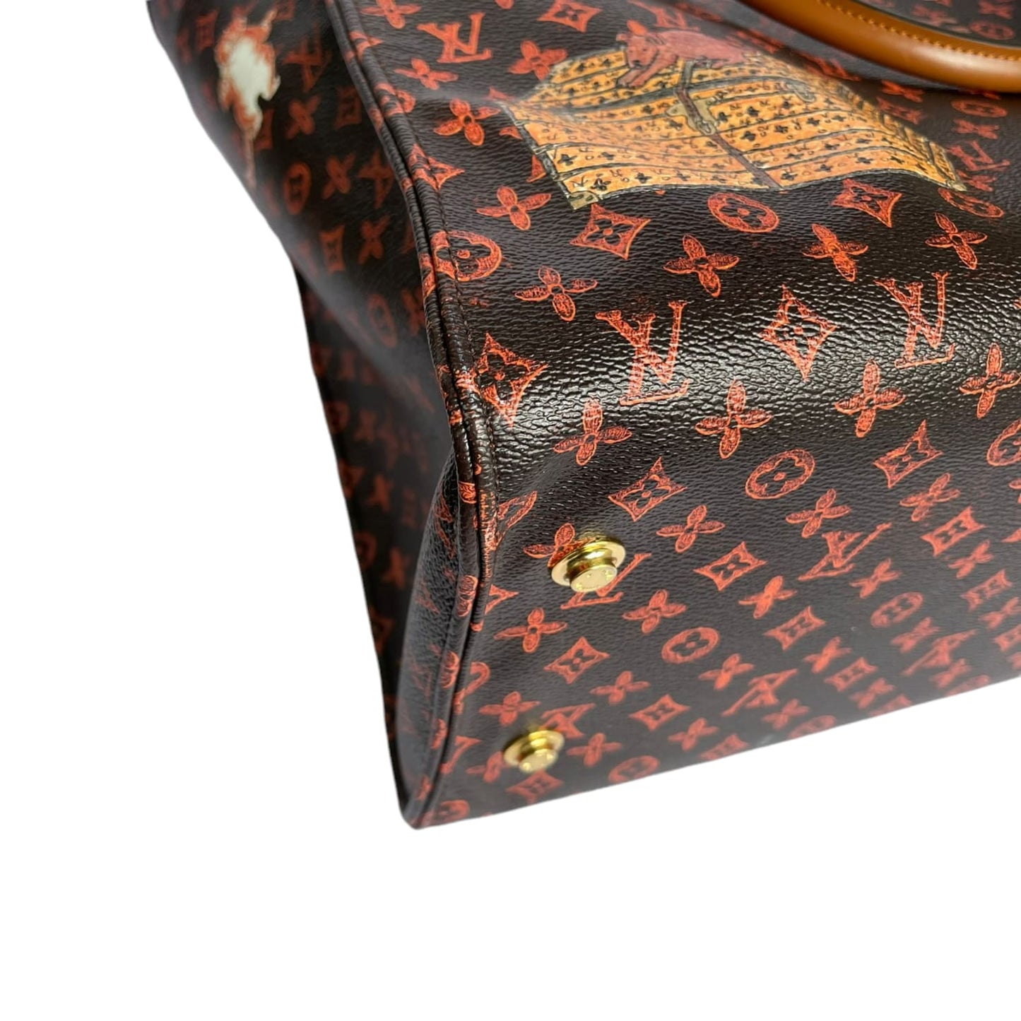 Louis-Vuitton XXL City Steamer Cabas Grace Coddington Catogram GHW
