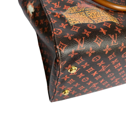 Louis-Vuitton XXL City Steamer Cabas Grace Coddington Catogram GHW