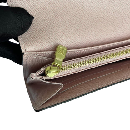Louis-Vuitton Sarah Wallet Rose Ballerine GHW