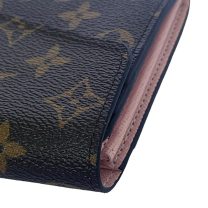 Louis-Vuitton Sarah Wallet Rose Ballerine GHW