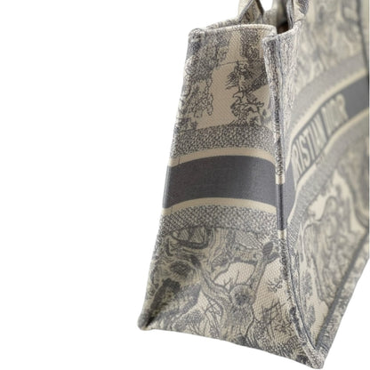 Medium Dior Book Tote Grey