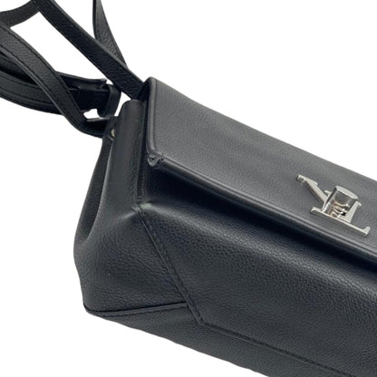Louis-Vuitton BB Lockme II Calfskin Black SHW