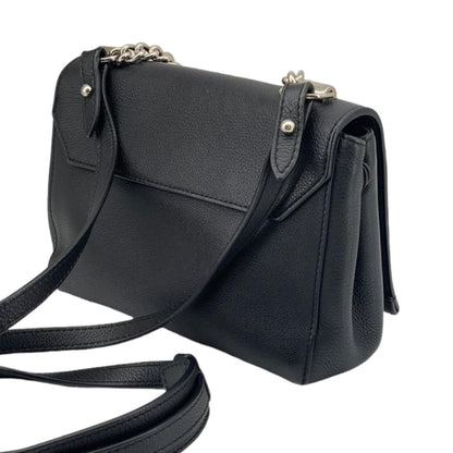 Louis-Vuitton BB Lockme II Calfskin Black SHW