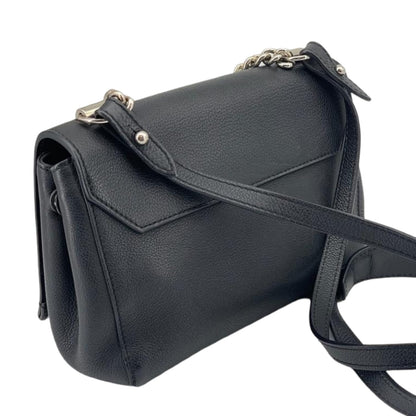 Louis-Vuitton BB Lockme II Calfskin Black SHW