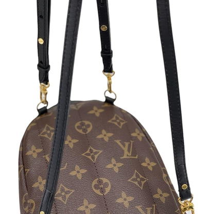 Louis-Vuitton Mini Palm Springs Monogram GHW