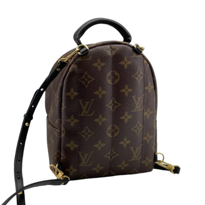 Louis-Vuitton Mini Palm Springs Monogram GHW
