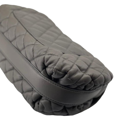 Classic Single Flap Grey Lambskin RHW