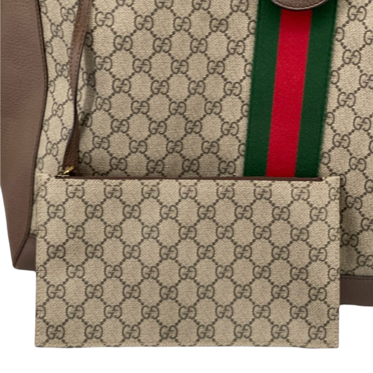 Gucci Medium Ophidia Soft GG Supreme Tote GHW