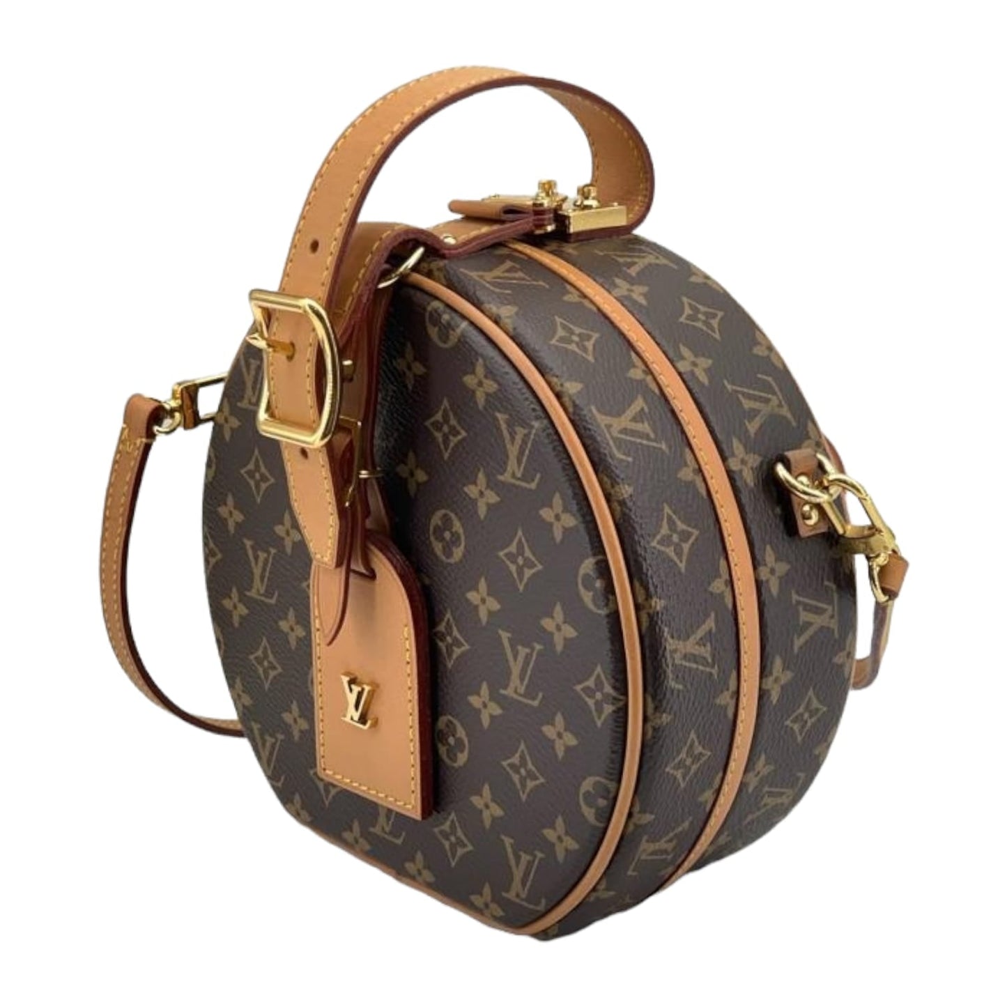 Louis-Vuitton Petite Boite Chapeau Monogram Canvas GHW