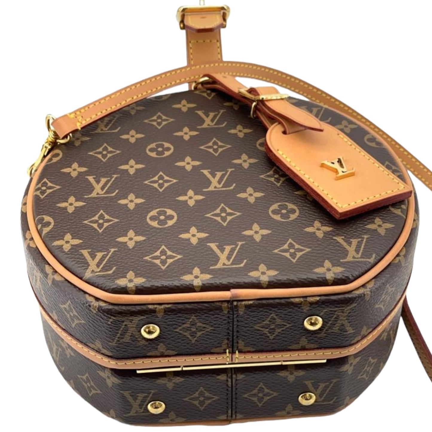 Louis-Vuitton Petite Boite Chapeau Monogram Canvas GHW