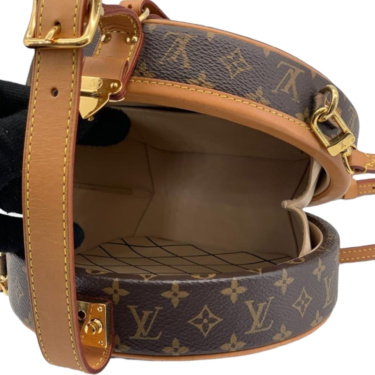 Louis-Vuitton Petite Boite Chapeau Monogram Canvas GHW