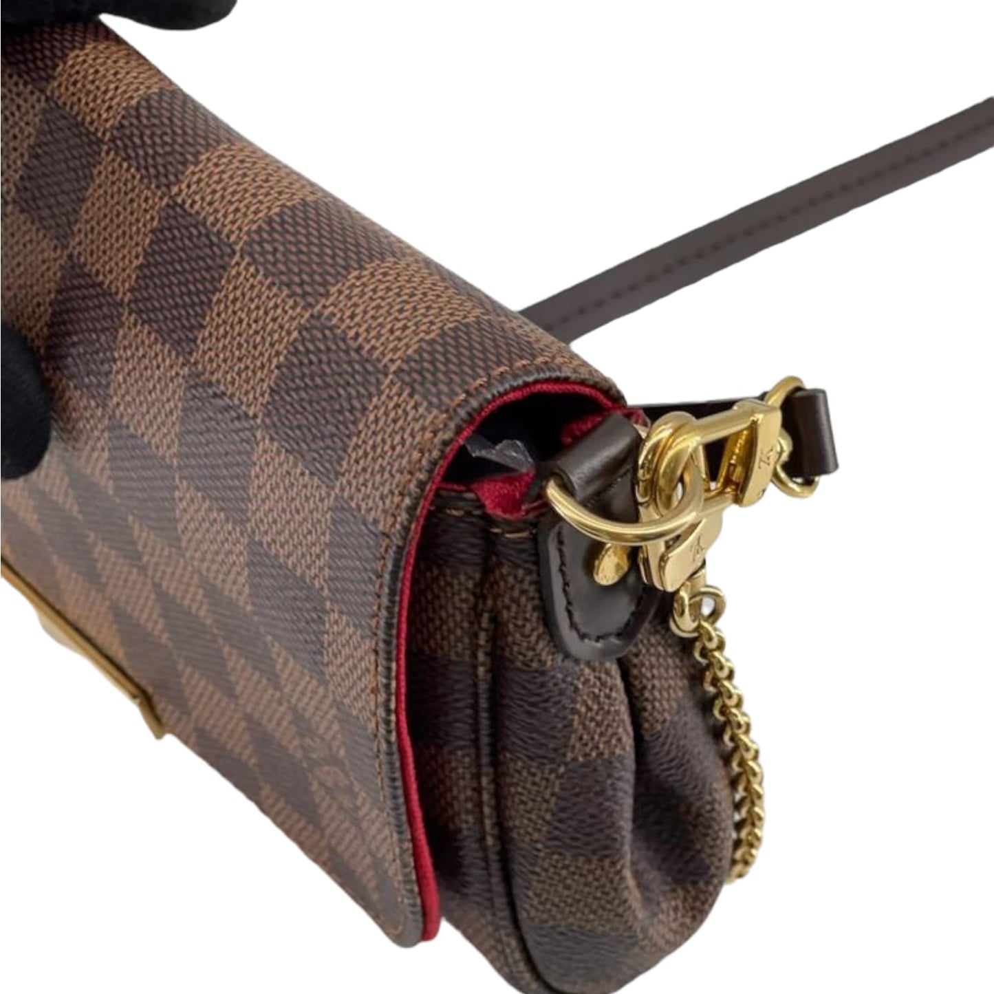 Louis-Vuitton Favorite MM Damier Ebene Canvas GHW
