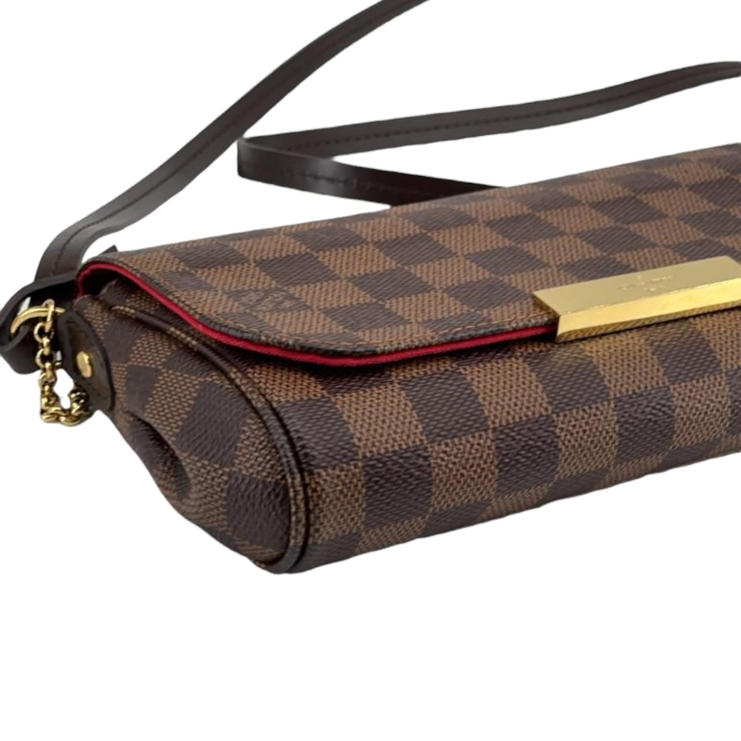 Louis-Vuitton Favorite MM Damier Ebene Canvas GHW