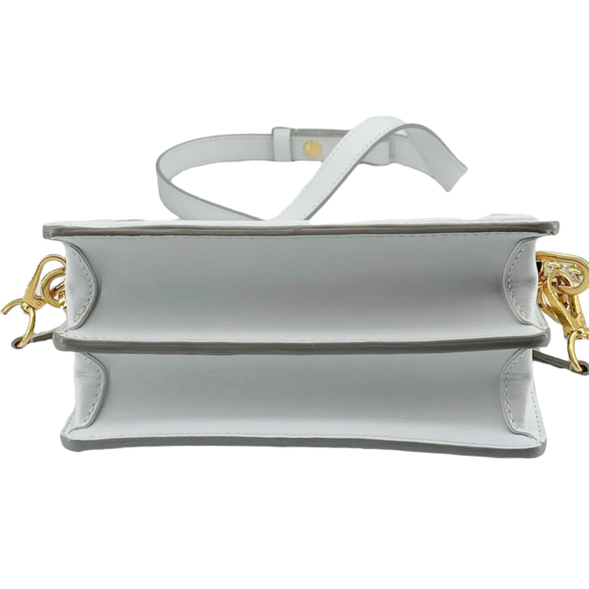 Louis-Vuitton Mini Dauphine Epi Leather Immaculate White GHW