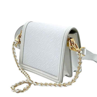 Louis-Vuitton Mini Dauphine Epi Leather Immaculate White GHW