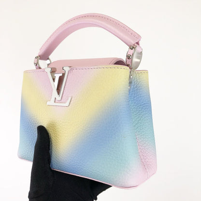 Louis-Vuitton Mini Capucines Rainbow SHW