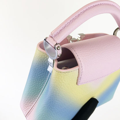 Louis-Vuitton Mini Capucines Rainbow SHW