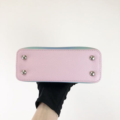 Louis-Vuitton Mini Capucines Rainbow SHW