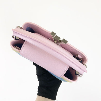 Louis-Vuitton Mini Capucines Rainbow SHW