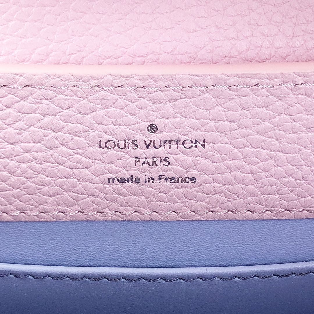 Louis-Vuitton Mini Capucines Rainbow SHW