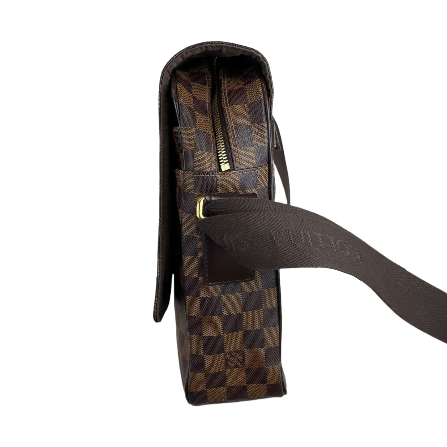 Louis-Vuitton MM Shelton Damier Ebene Canvas GHW