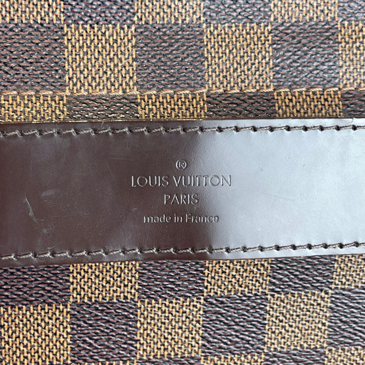 Louis-Vuitton MM Shelton Damier Ebene Canvas GHW