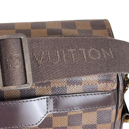 Louis-Vuitton MM Shelton Damier Ebene Canvas GHW