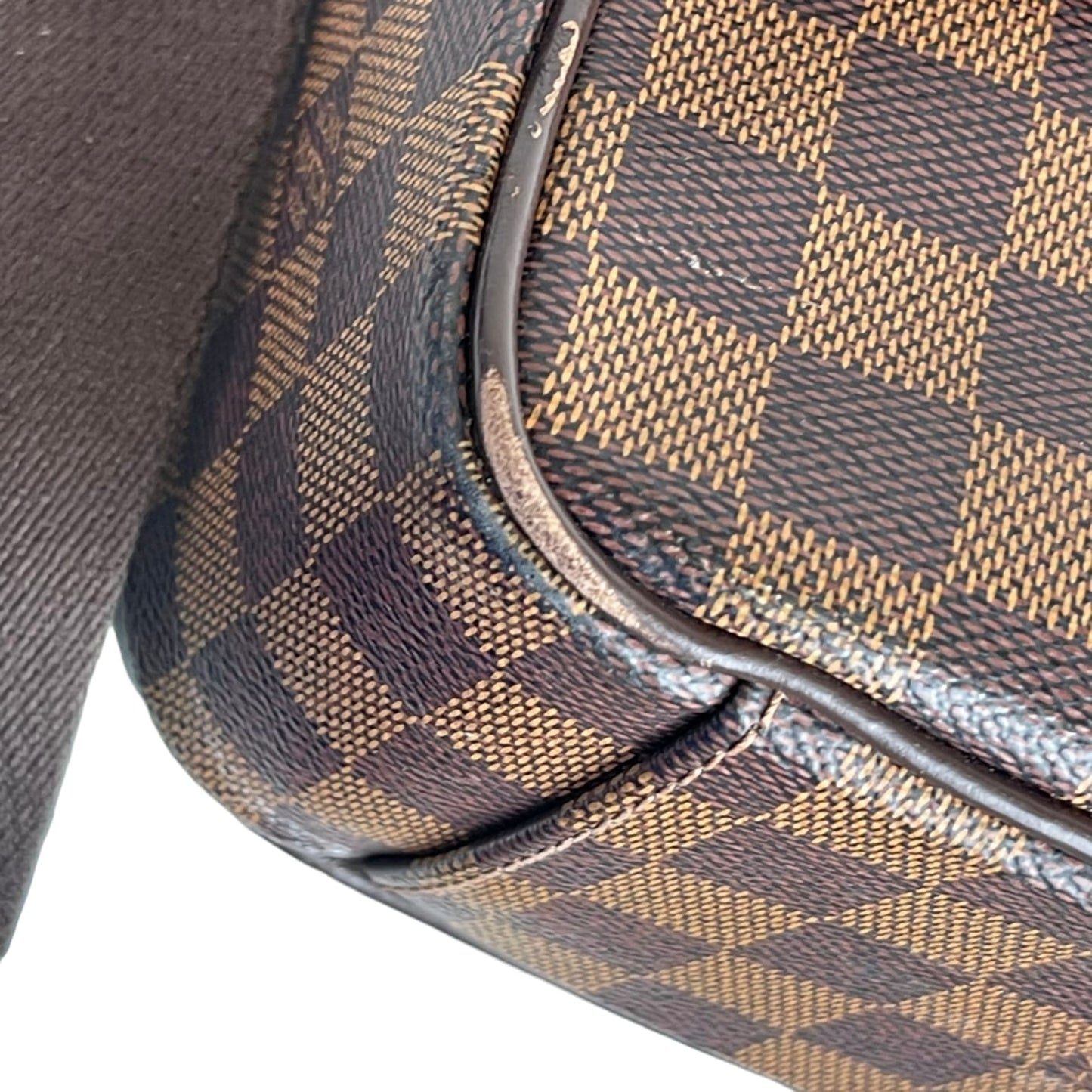 Louis-Vuitton MM Shelton Damier Ebene Canvas GHW