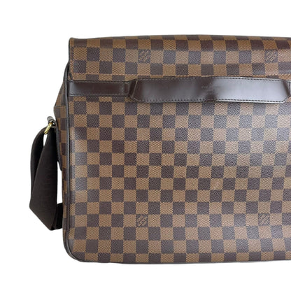 Louis-Vuitton MM Shelton Damier Ebene Canvas GHW