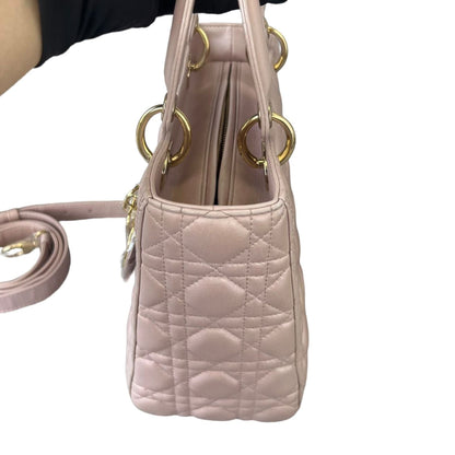 Lady Dior Medium Pink GHW