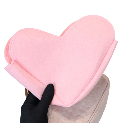 Louis-Vuitton Dragee Light Pink Monogram Embossed Puffy Lambskin GHW
