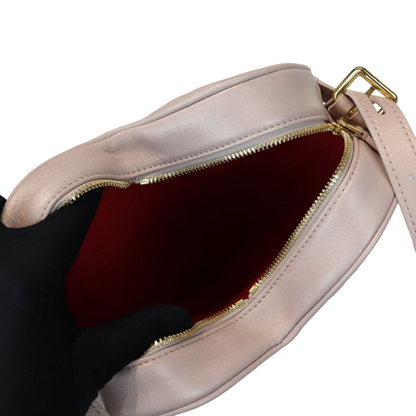 Louis-Vuitton Dragee Light Pink Monogram Embossed Puffy Lambskin GHW