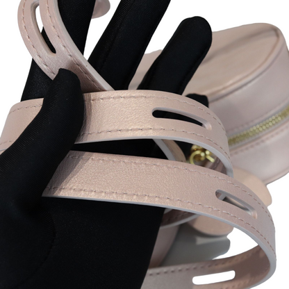 Louis-Vuitton Dragee Light Pink Monogram Embossed Puffy Lambskin GHW