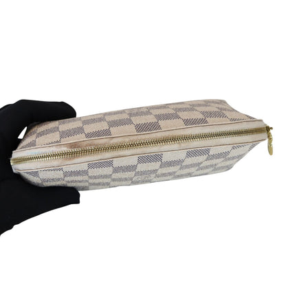 Louis-Vuitton Cosmetic Pouch Damier Azure GHW