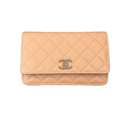 Caviar Wallet on Chain Beige GHW