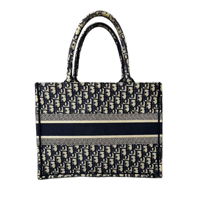 Oblique Book Tote Small Multicolor