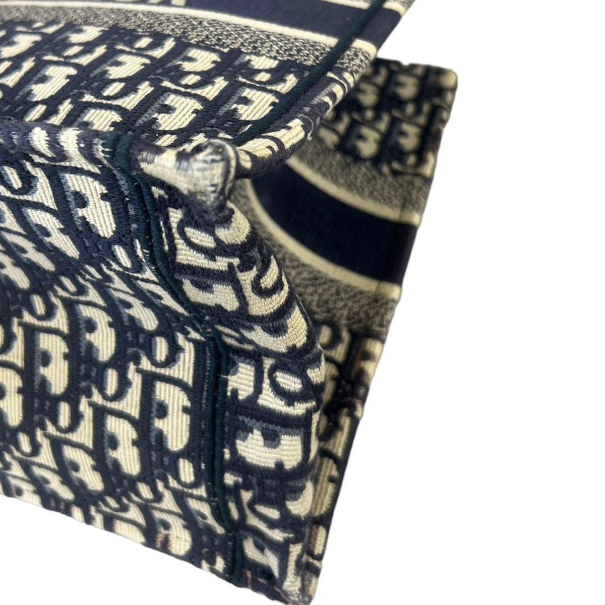 Oblique Book Tote Small Multicolor