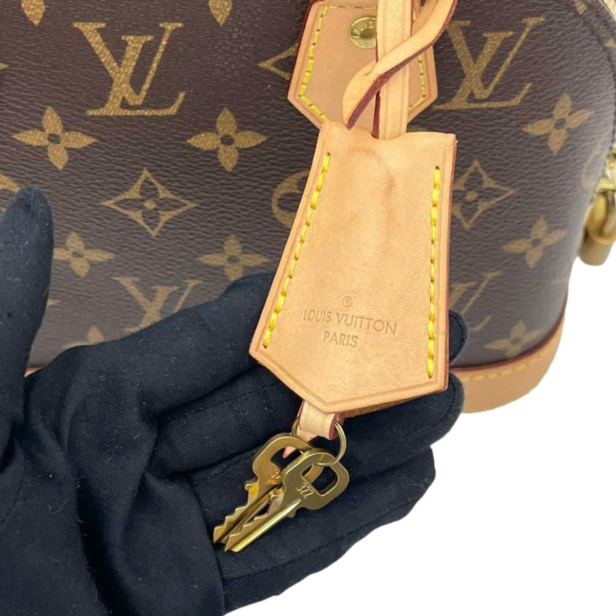 Louis-Vuitton Alma BB Monogram GHW