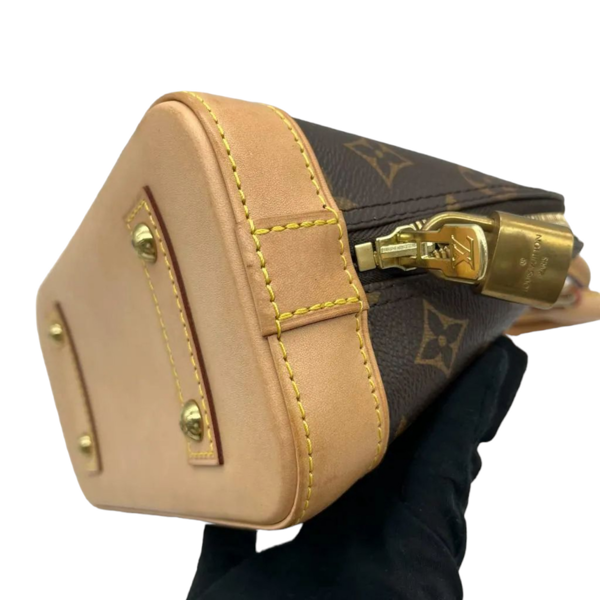 Louis-Vuitton Alma BB Monogram GHW