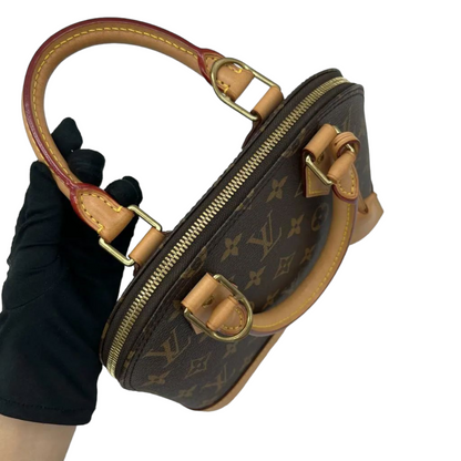 Louis-Vuitton Alma BB Monogram GHW