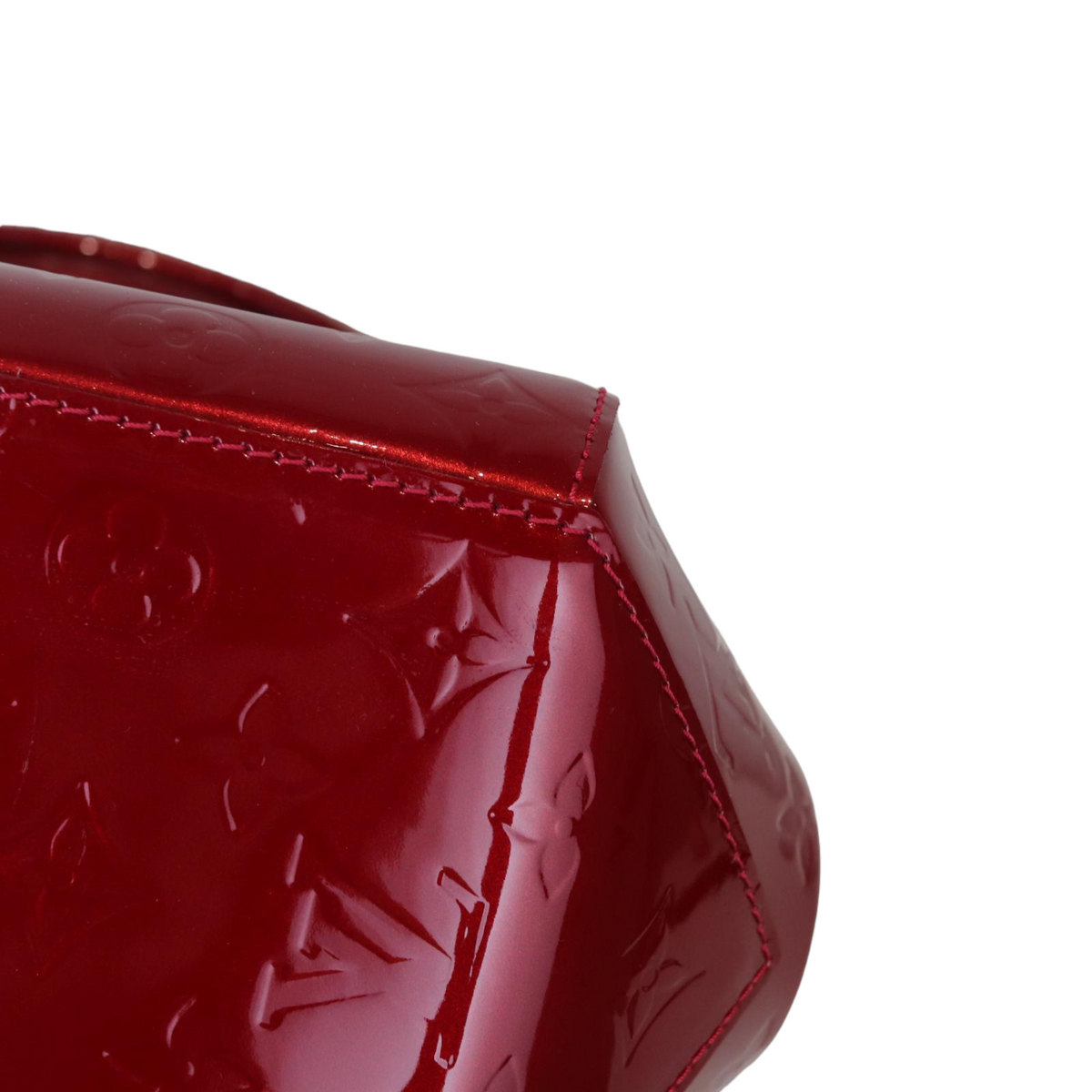 Louis-Vuitton Vernis Sherwood PM Monogram Red GHW