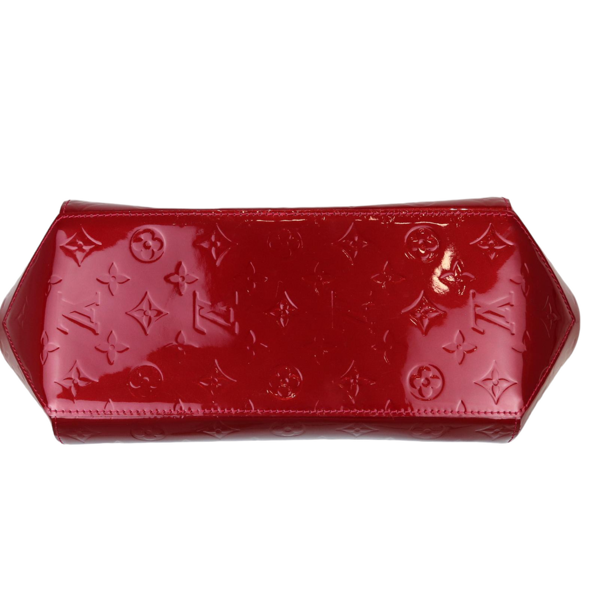 Louis-Vuitton Vernis Sherwood PM Monogram Red GHW