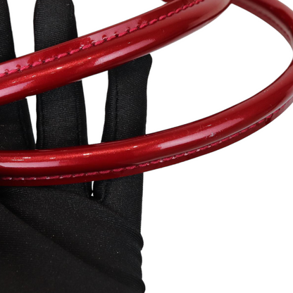 Louis-Vuitton Vernis Sherwood PM Monogram Red GHW