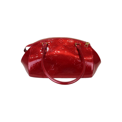Louis-Vuitton Vernis Sherwood PM Monogram Red GHW