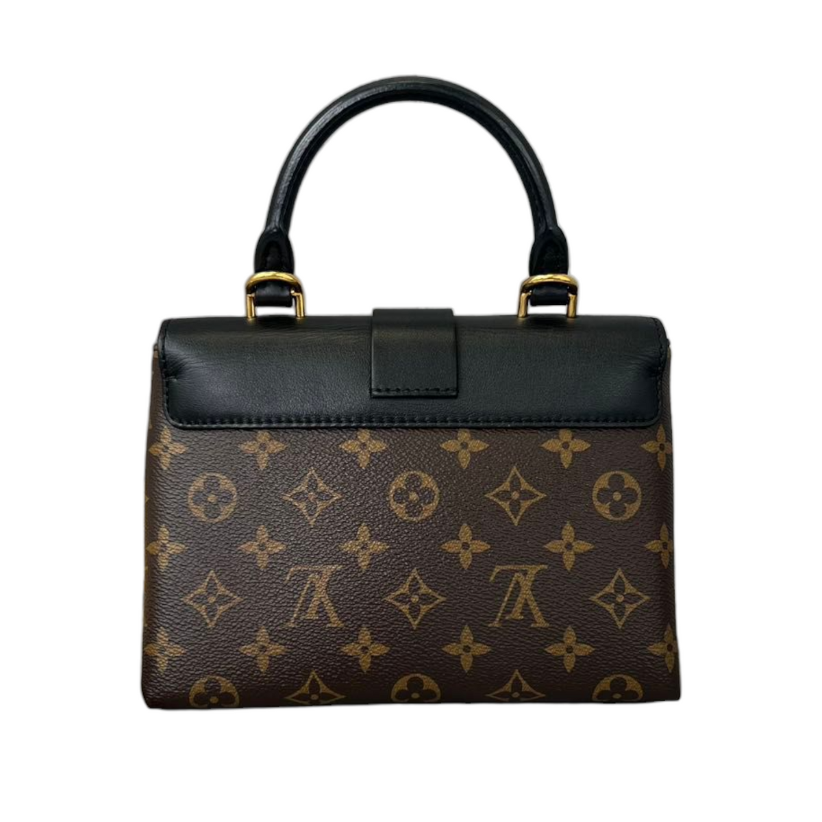 Louis-Vuitton Monogram Locky BB Black GHW