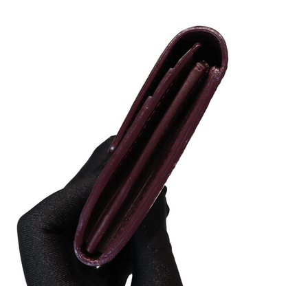 Louis-Vuitton Sarah Wallet Purple Vernis GHW