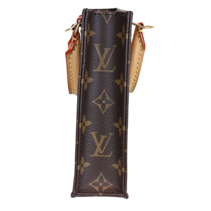 Louis-Vuitton Nano Petit Sac Plat Monogram GHW